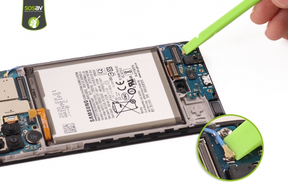 Guide photos remplacement connecteur de charge Galaxy A31 (Etape 15 - image 1)