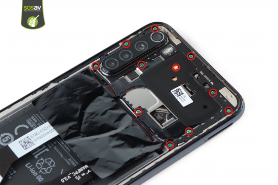 Guide photos remplacement antenne nfc Redmi Note 8T (Etape 8 - image 1)