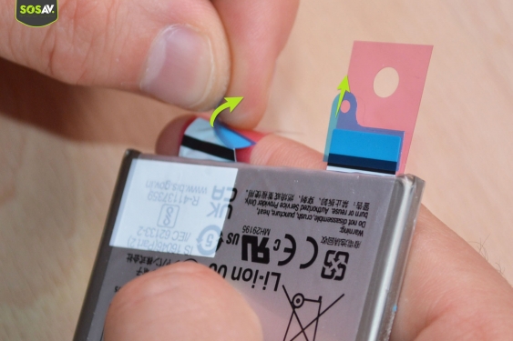 Guide photos remplacement batterie Galaxy A53 (Etape 7 - image 3)