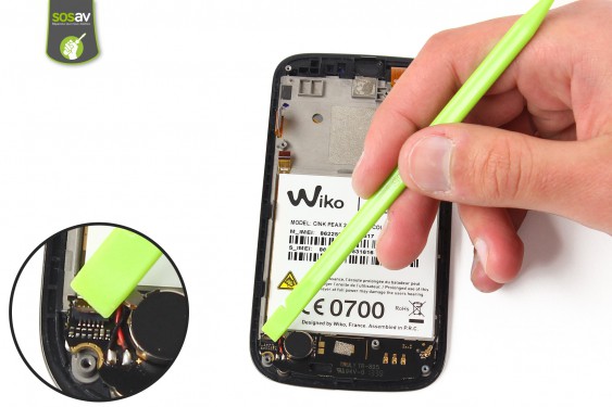 Guide photos remplacement ecran complet Wiko Cink Peax 2 (Etape 17 - image 4)