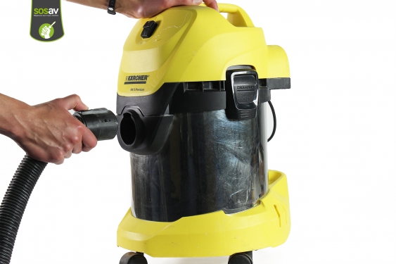 Guide photos remplacement tuyau d'aspiration Aspirateur Karcher MV3 premium (Etape 1 - image 2)