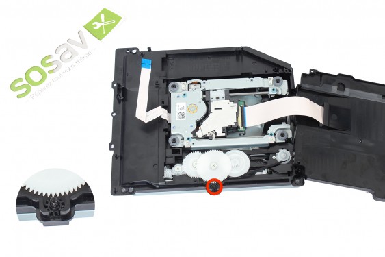 Guide photos remplacement mécanisme du lecteur blu-ray Playstation 4 (Etape 27 - image 1)