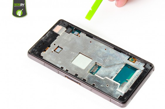 Guide photos remplacement nappe power / volume Xperia Z1 Compact (Etape 29 - image 1)