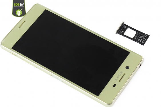Guide photos remplacement tiroir sim Xperia X (Etape 3 - image 1)