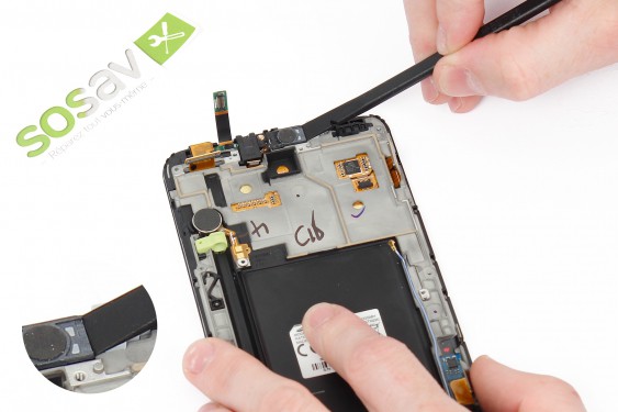 Guide photos remplacement prise jack + haut-parleur interne  (Etape 23 - image 1)