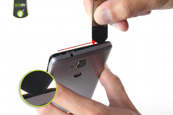 Guide photos remplacement nappe de liaison connecteur de charge  (Etape 8 - image 3)