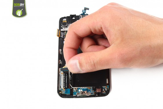 Guide photos remplacement connecteur de charge Samsung Galaxy S6 Edge (Etape 13 - image 2)