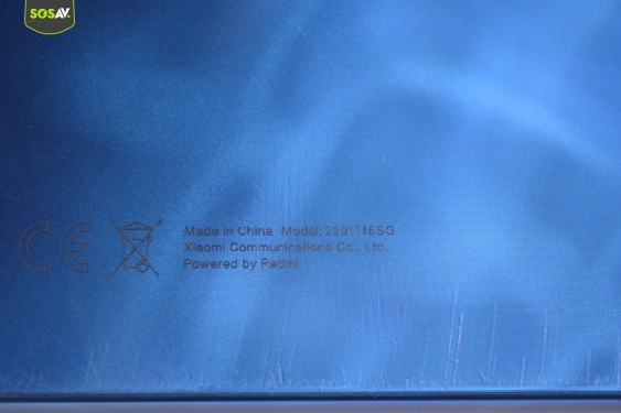 Guide photos remplacement bloc écran Redmi Note 11 Pro (5G) (Etape 1 - image 1)