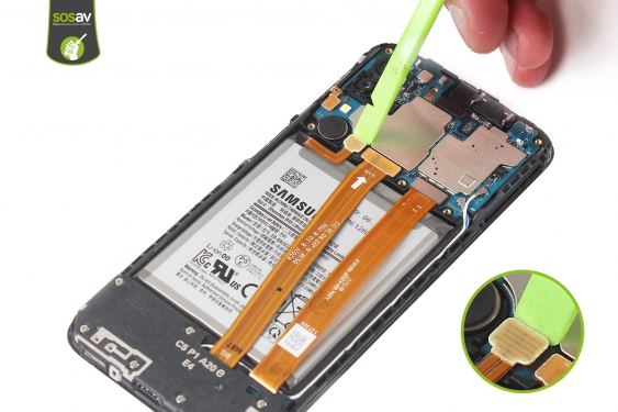 Guide photos remplacement batterie Galaxy A20e (Etape 11 - image 1)