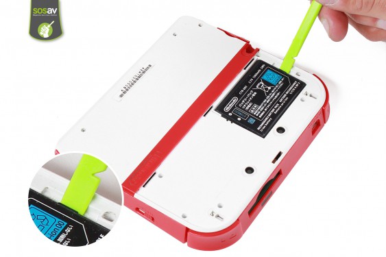 Guide photos remplacement ecran lcd et ecran tactile Nintendo 2DS (Etape 3 - image 1)