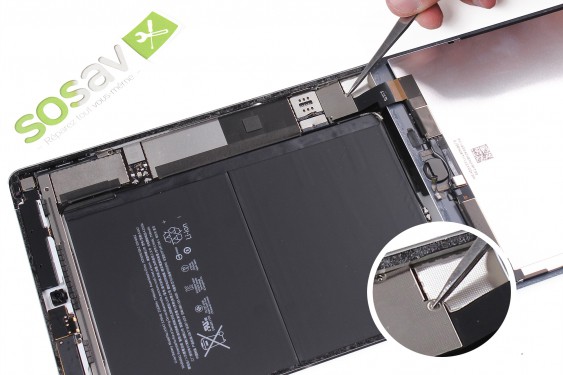 Guide photos remplacement batterie iPad Air 2 3G (Etape 9 - image 2)