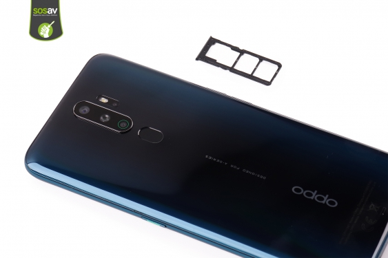 Guide photos remplacement nappe power Oppo A9 (2020) (Etape 3 - image 1)