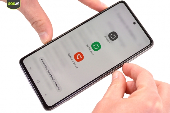Guide photos remplacement vitre arrière Galaxy A52s (Etape 1 - image 1)