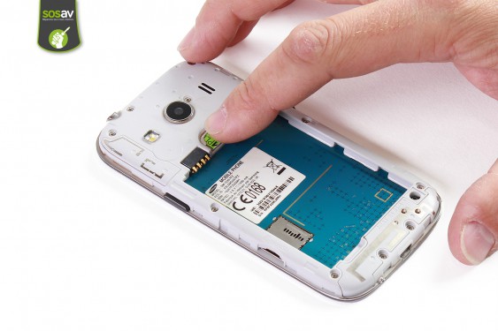 Guide photos remplacement haut-parleur externe Samsung Galaxy Ace 4 (Etape 5 - image 2)