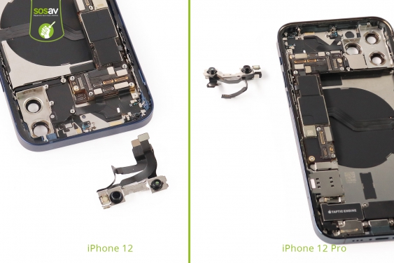 Guide photos remplacement démontage complet iPhone 12 Pro (Etape 11 - image 2)