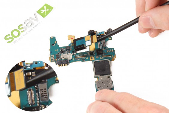 Guide photos remplacement caméra avant + capteur de proximité et luminosité  (Etape 24 - image 3)