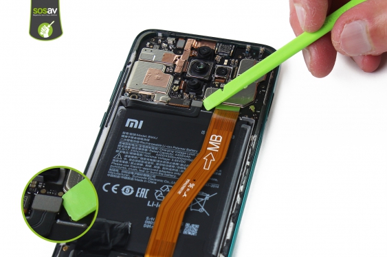 Guide photos remplacement antenne gsm Redmi Note 8 Pro (Etape 13 - image 1)
