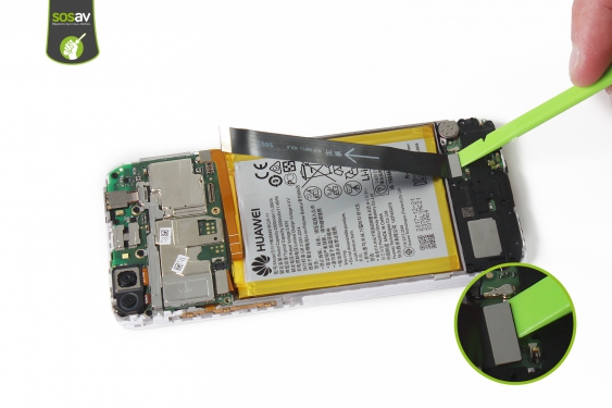 Guide photos remplacement vibreur Huawei P Smart (Etape 14 - image 1)