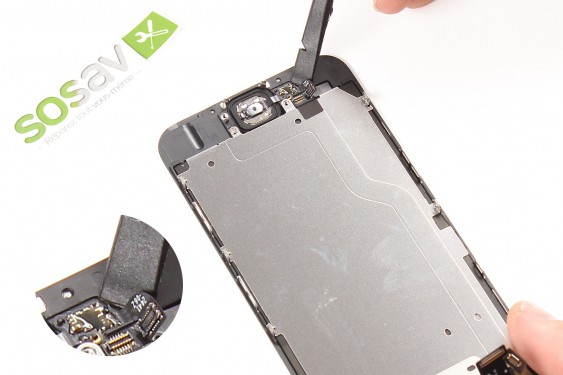 Guide photos remplacement ecran complet assemblé iPhone 6 (Etape 12 - image 1)