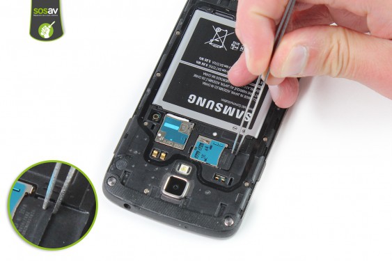 Guide photos remplacement carte microsd Samsung Galaxy S4 Active (Etape 4 - image 3)