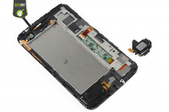 Guide photos remplacement haut-parleur gauche  Galaxy Tab 3 7" (Etape 20 - image 1)