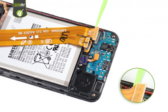 Guide photos remplacement batterie Galaxy A30s (Etape 13 - image 4)