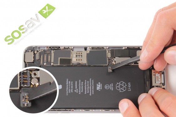 Guide photos remplacement vibreur et câble d'interconnexion iPhone 6 Plus (Etape 10 - image 2)