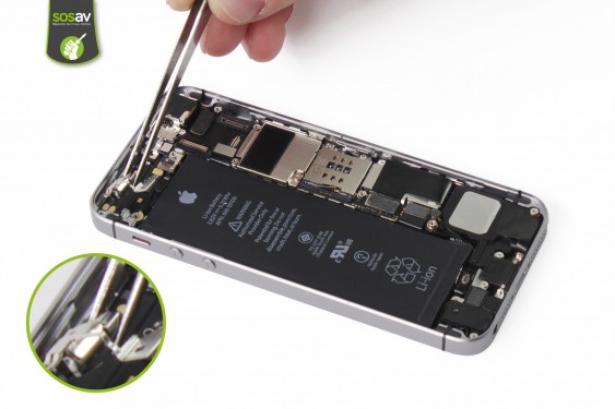 Guide photos remplacement vibreur iPhone SE (Etape 11 - image 3)