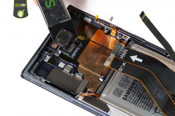 Guide photos remplacement haut-parleur interne Galaxy Note 10+ (Etape 19 - image 2)