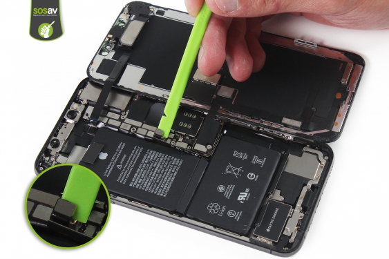 Guide photos remplacement batterie iPhone XS Max (Etape 12 - image 2)
