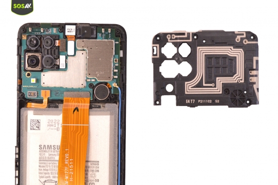 Guide photos remplacement batterie Galaxy M12 (Etape 5 - image 3)