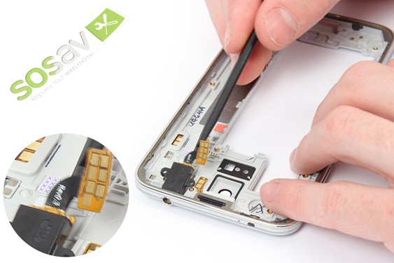 Guide photos remplacement prise jack Samsung Galaxy S5 (Etape 28 - image 2)