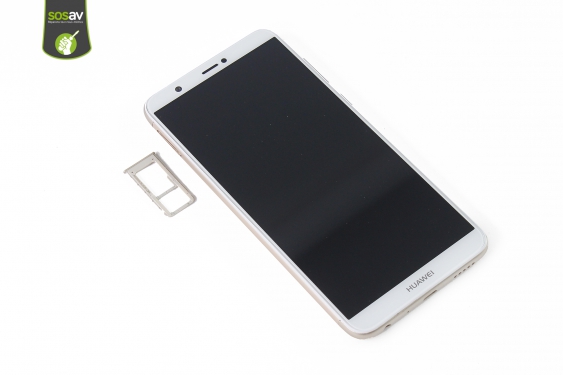 Guide photos remplacement tiroir sim et microsd Huawei P Smart (Etape 3 - image 1)