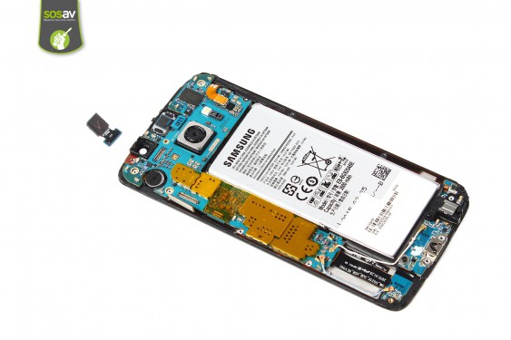 Guide photos remplacement haut-parleur interne/capteur de proximité/capteur de luminosité Samsung Galaxy S6 Edge (Etape 9 - image 4)