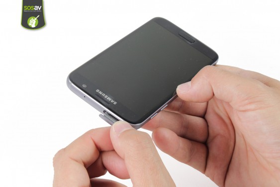 Guide photos remplacement haut-parleur interne Samsung Galaxy S7 (Etape 2 - image 4)