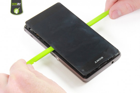 Guide photos remplacement nappe power / volume Xperia Z1 Compact (Etape 27 - image 2)