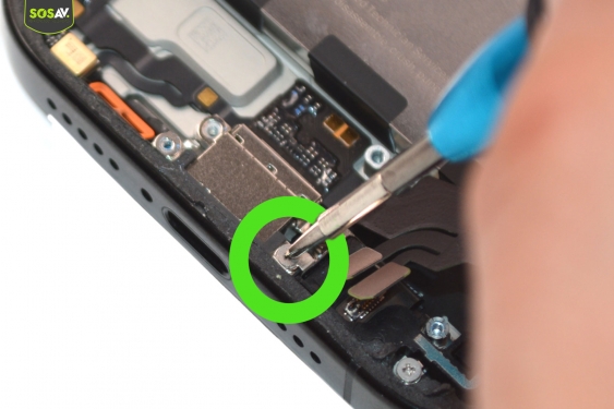 Guide photos remplacement connecteur de charge iPhone 16 Pro (Etape 10 - image 1)