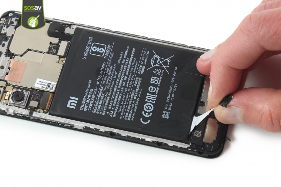 Guide photos remplacement batterie Redmi Note 6 Pro (Etape 15 - image 2)