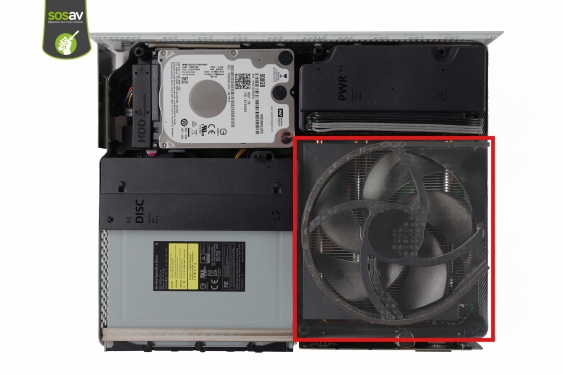 Guide photos remplacement ventilateur / carte mère Xbox One S (Etape 11 - image 1)