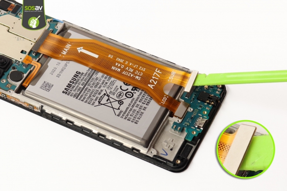 Guide photos remplacement batterie Galaxy A21s (Etape 12 - image 2)