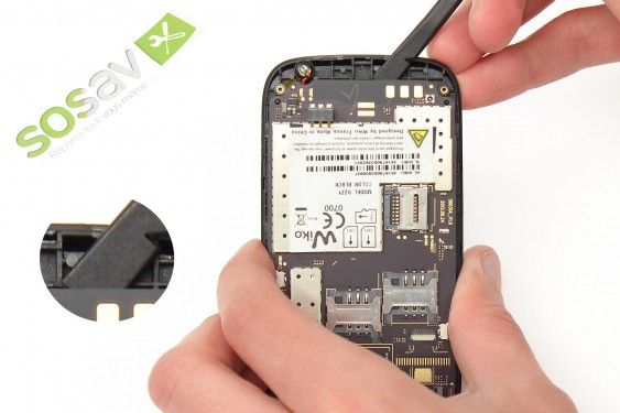 Guide photos remplacement vitre tactile  Wiko Ozzy (Etape 16 - image 3)