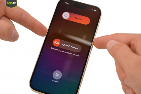 Guide photos remplacement ecran seul iPhone 15 (Etape 1 - image 3)