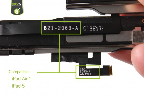 Guide photos remplacement démontage complet iPad 6 2018 (Etape 16 - image 3)