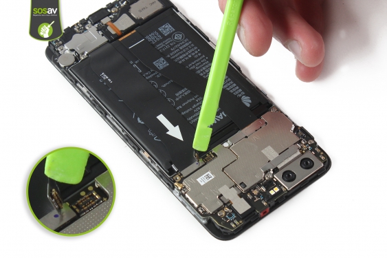 Guide photos remplacement batterie Huawei P10 (Etape 10 - image 2)
