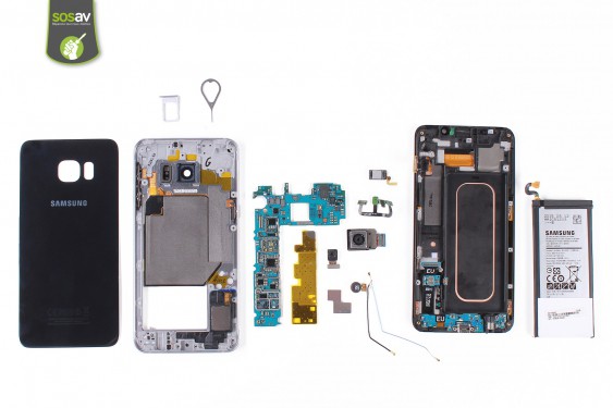 Guide photos remplacement teardown Samsung Galaxy S6 Edge + (Etape 12 - image 1)