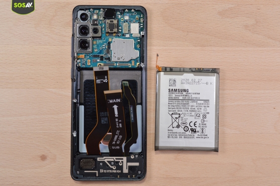 Guide photos remplacement batterie Galaxy S20+ (Etape 6 - image 3)