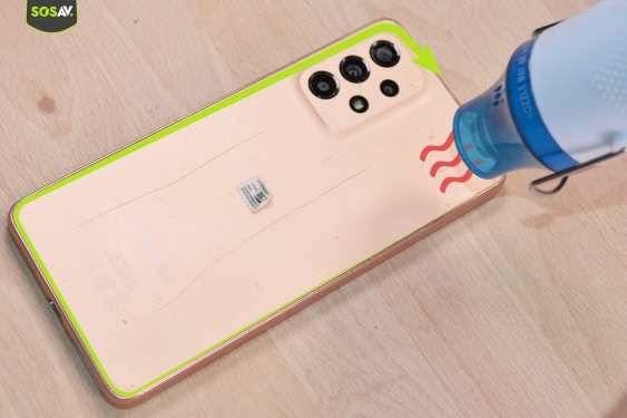 Guide photos remplacement connecteur de charge Galaxy A53 (Etape 2 - image 2)