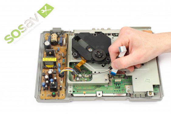 Guide photos remplacement nappe bloc manettes + cartes mémoire Playstation (Etape 8 - image 4)
