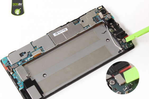 Guide photos remplacement micro secondaire / antenne secondaire Huawei P8 (Etape 20 - image 1)
