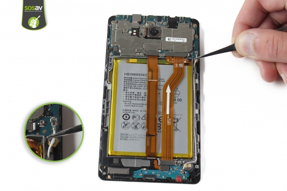 Guide photos remplacement câble d'interconnexion Huawei Mate 8 (Etape 9 - image 1)